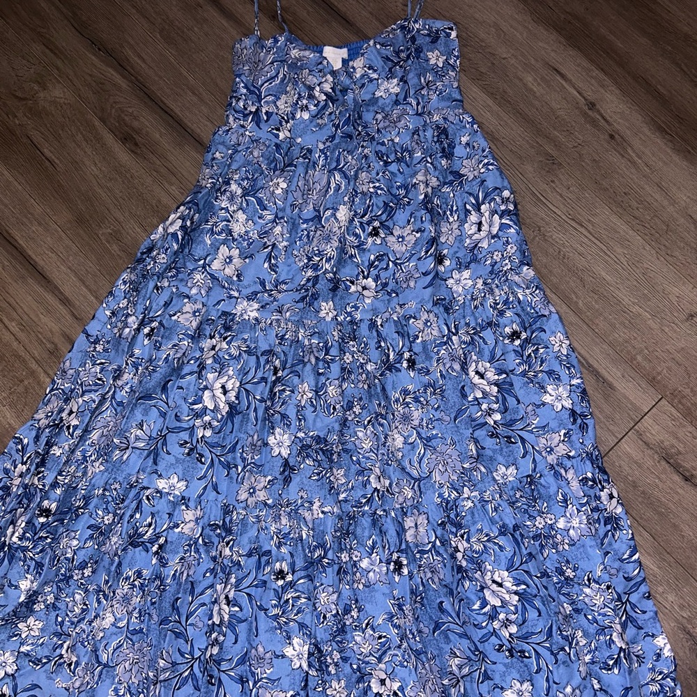 Harlow Blue Floral Dress